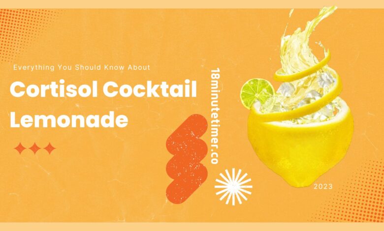 Cortisol Cocktail Lemonade